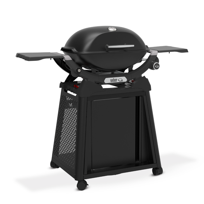 Grill gazowy Weber Q 2200N ze stolikami bocznymi i wózkiem Premium (1501105)