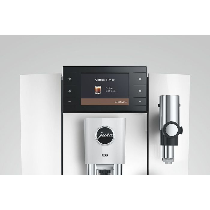 Ekspres do kawy Jura E8 Piano White (ED) (15747)