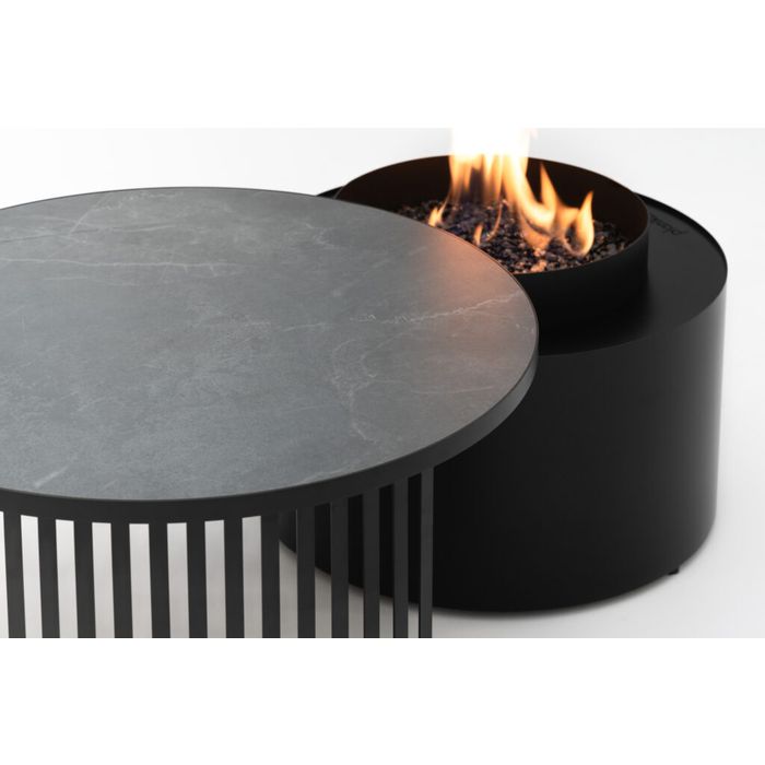 Kominek stolik Fire Pit Table Moon Planika + pokrowiec