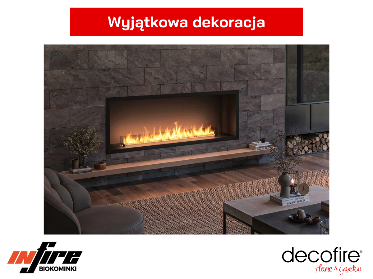 Biokominek do zabudowy Infire Etronic Inside 1500 – wyjątkowa dekoracja