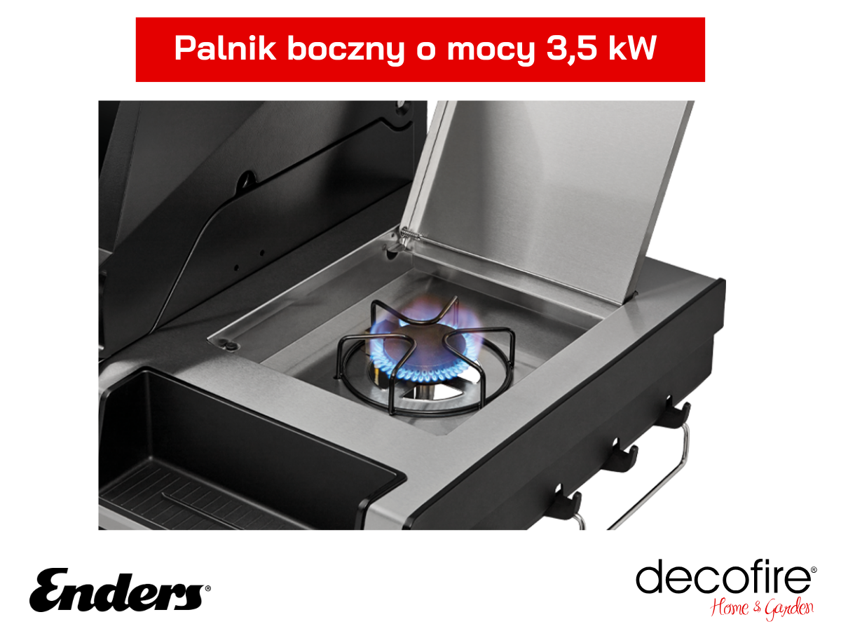 Palnik boczny o mocy 3,5 kW 