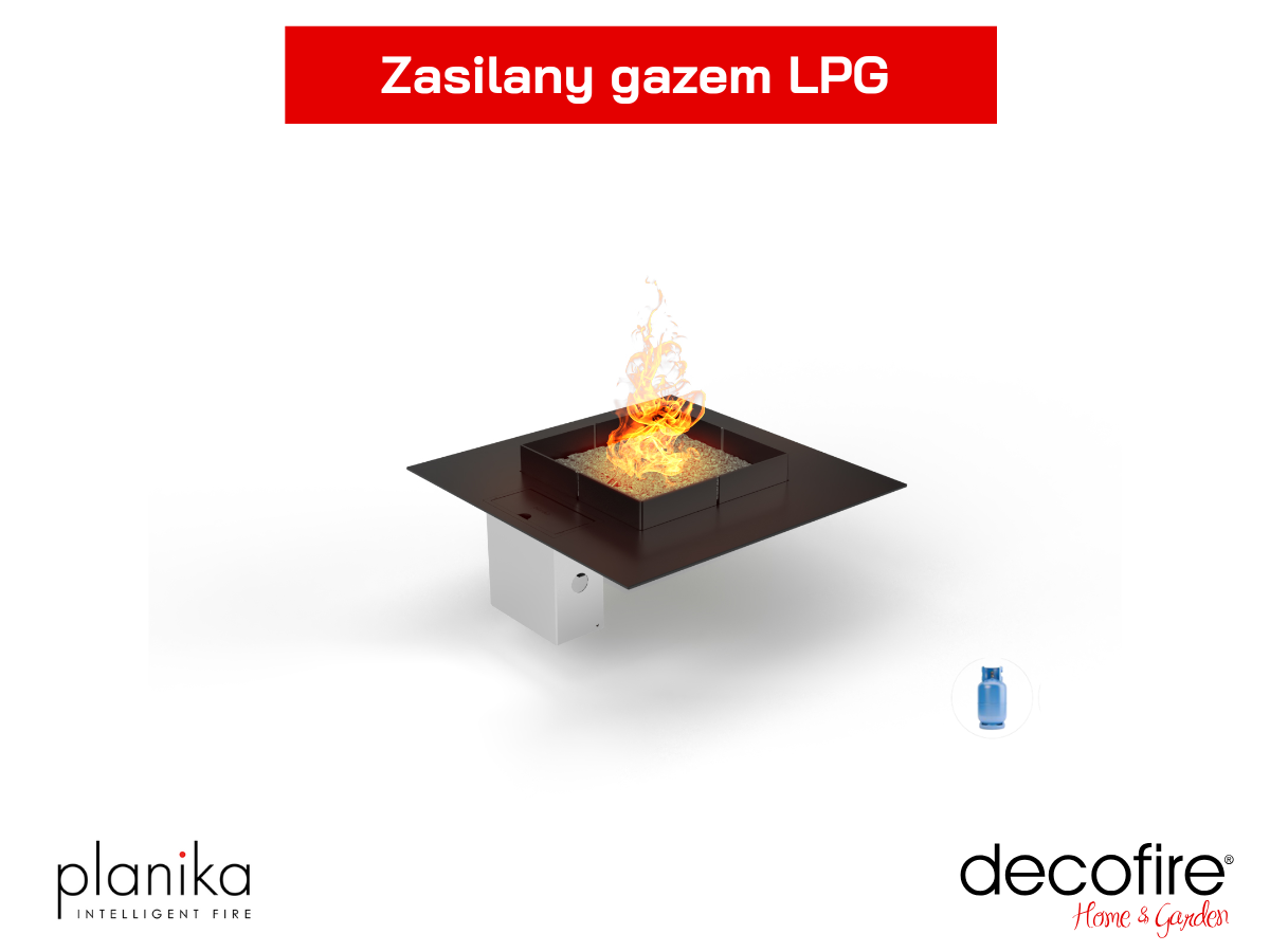 Zasilany gazem LPG