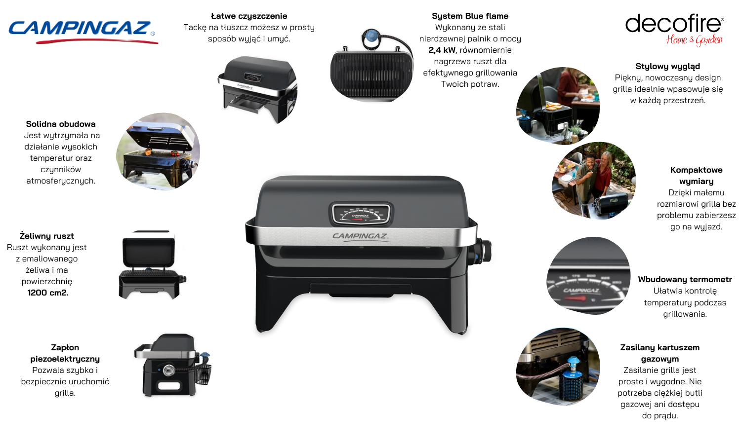 Grill gazowy Campingaz Attitude 2GO CV