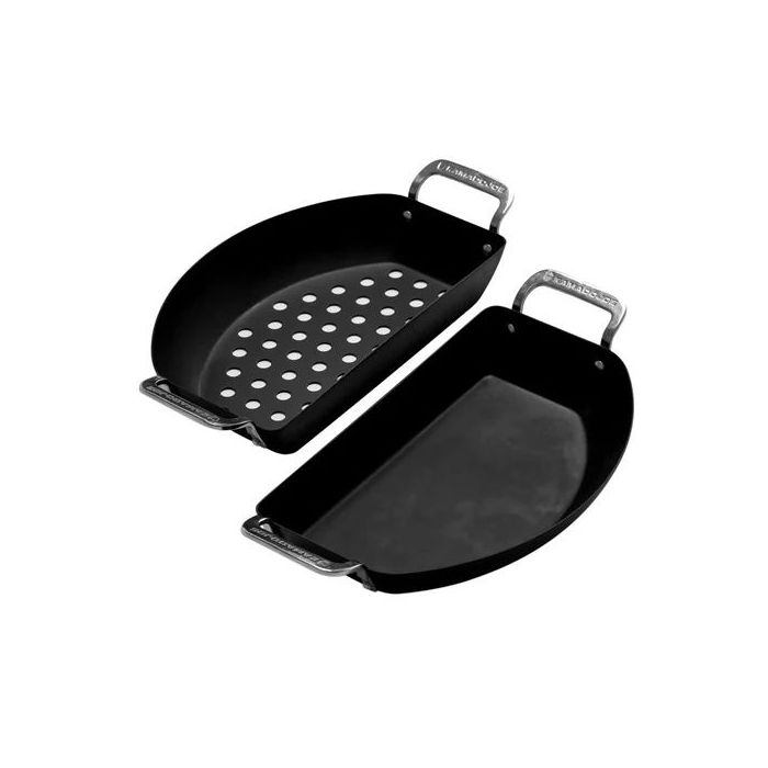 Kamado Joe Zestaw patelnii z półksiężycem Karbon Steel (KJ15124822)