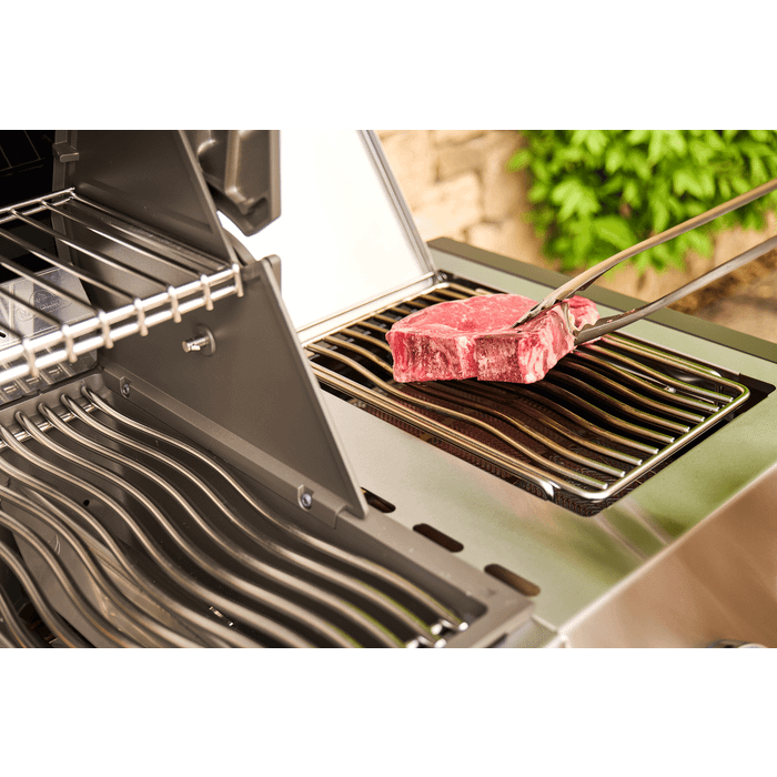 Grill gazowy Napoleon Prestige PRO 500 z palnikiem rożna i palnikiem bocznym Sizzle Zone, Czarny, WiFi (PRO500VXRSIBPK-PL)