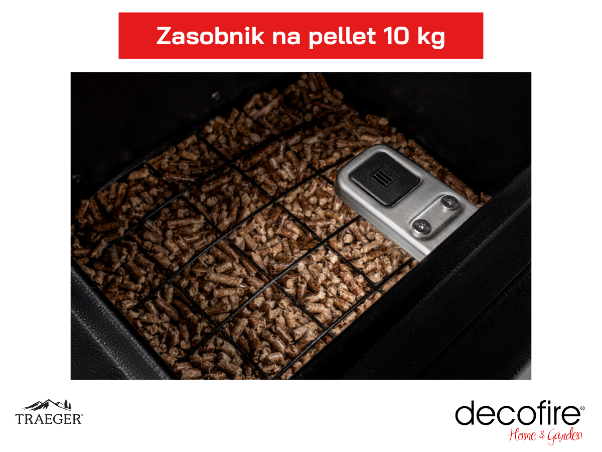 Zasobnik na pellet o pojemności 10 kg