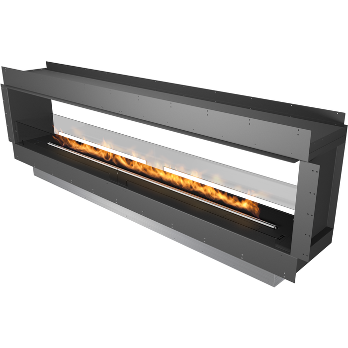 Biokominek Planika FLA 4 2490 mm + Forma 2700 Fireplace 