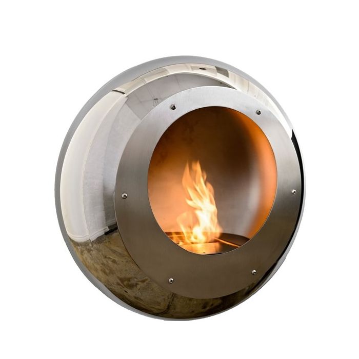 Biokominek Cocoon Vellum Stainless Steel