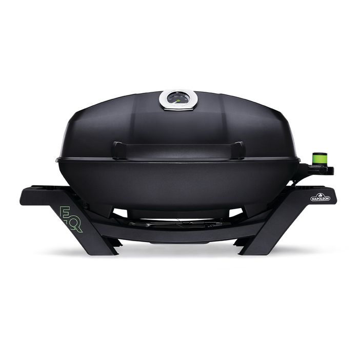 Grill przenośny elektryczny Napoleon TravelQ PRO285E-BK-CE GRATIS dwustronna płyta + stojak podgrzewający + pokrowiec