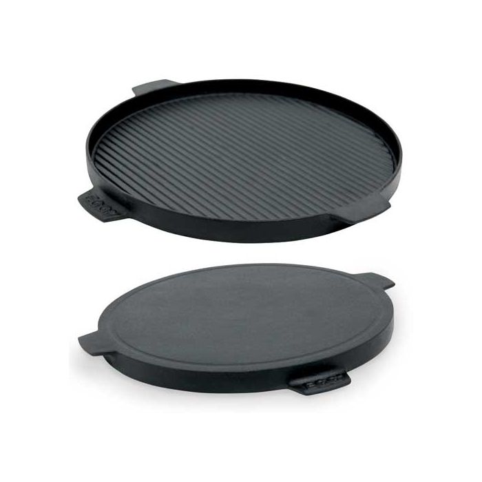 Plancha żeliwna patelnia 36 cm do grilla Big Green Egg Large (117656)