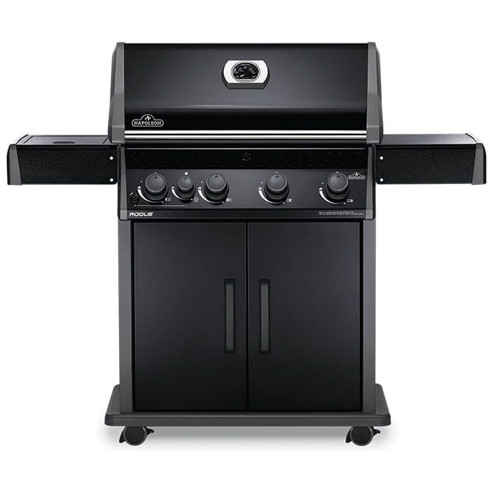 Grill gazowy Napoleon Rogue 525 z palnikiem bocznym, black (R525SBPK-1-PL)