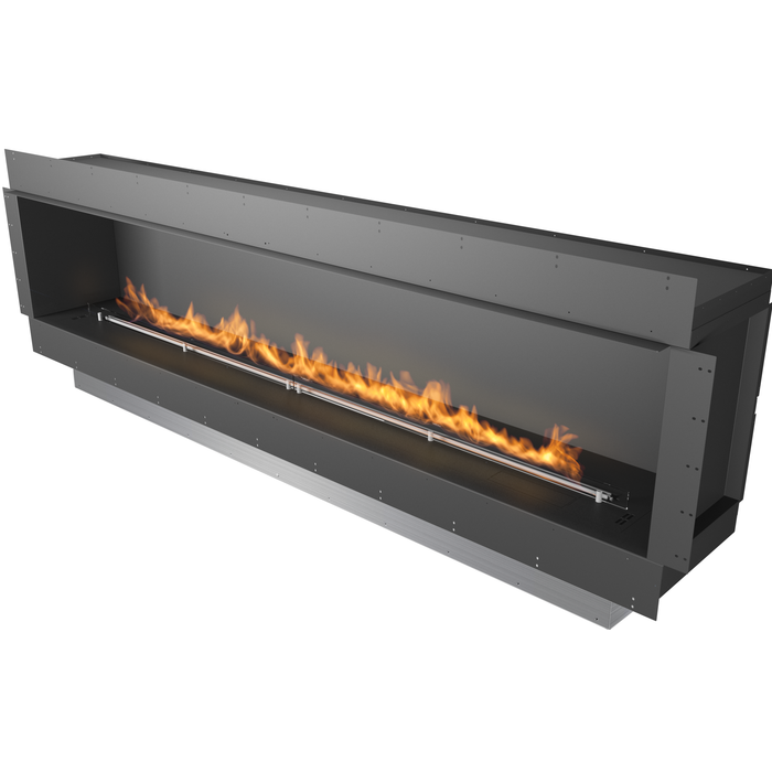 Biokominek Planika FLA 4 2490 mm + Forma 2700 Fireplace 