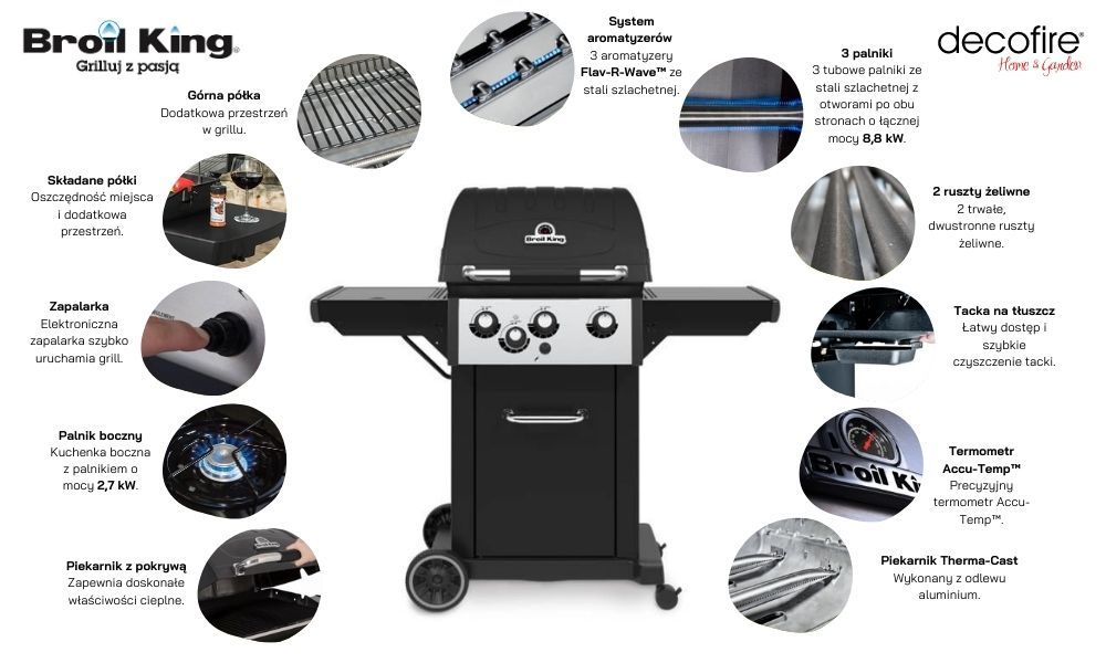 Grill gazowy Broil King Royal 340 