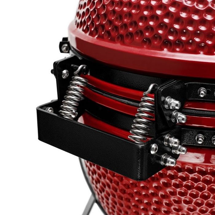 Grill ceramiczny węglowy Kamado Bono Media 20" 52 cm red (TQ0020RED)