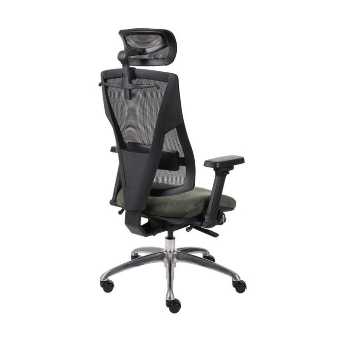 Grospol Fotel biurowy Futura 4 S Plus chrome tkanina Hygge - 8 kolorów