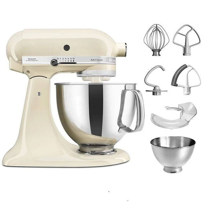 Mikser Artisan 5 Almond Cream 4,8 l KitchenAid (5KSM175PSEAC)