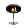 Biokominek Cocoon Terra Pedestal Black