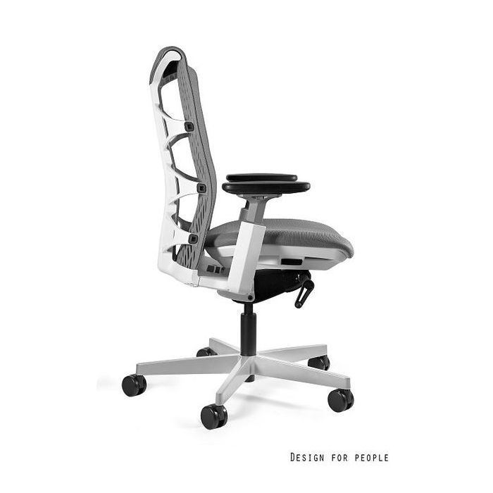 UNIQUE fotel biurowy Reya biały / szary ( 1228-W-RS02)