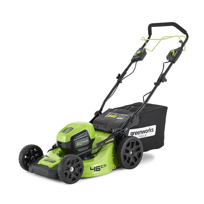 Greenworks Kosiarka z napędem GD60LM46SP 60V + 2x Akumulator 2Ah + Ładowarka (GR 2502907UC)