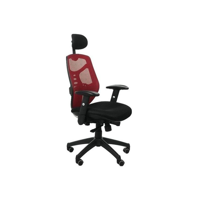 Fotel biurowy Sit Plus Spectrum HB-NET czerwony