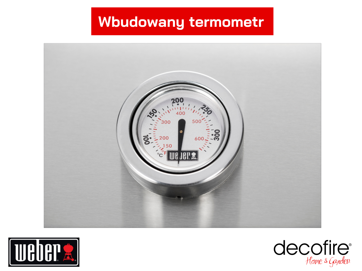 Termometr w pokrywie grilla Weber Spirit II S-320