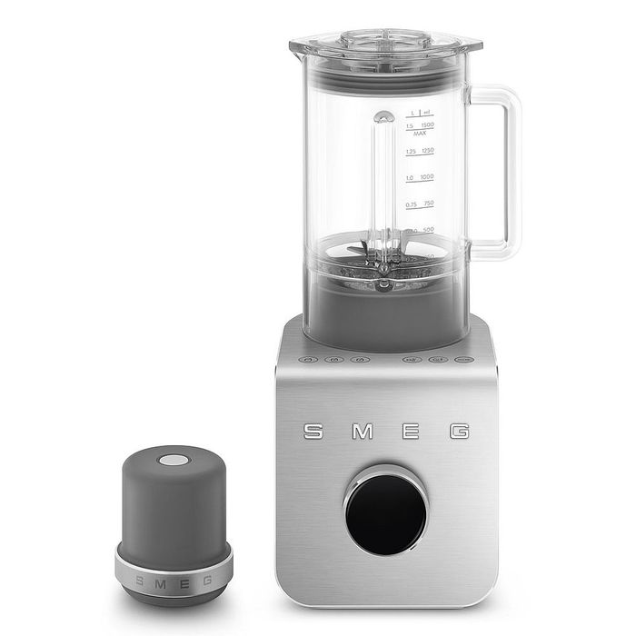 Blender kielichowy wysokoobrotowy z pompką próżniową Smeg Czarny (BLC02BLMEU)