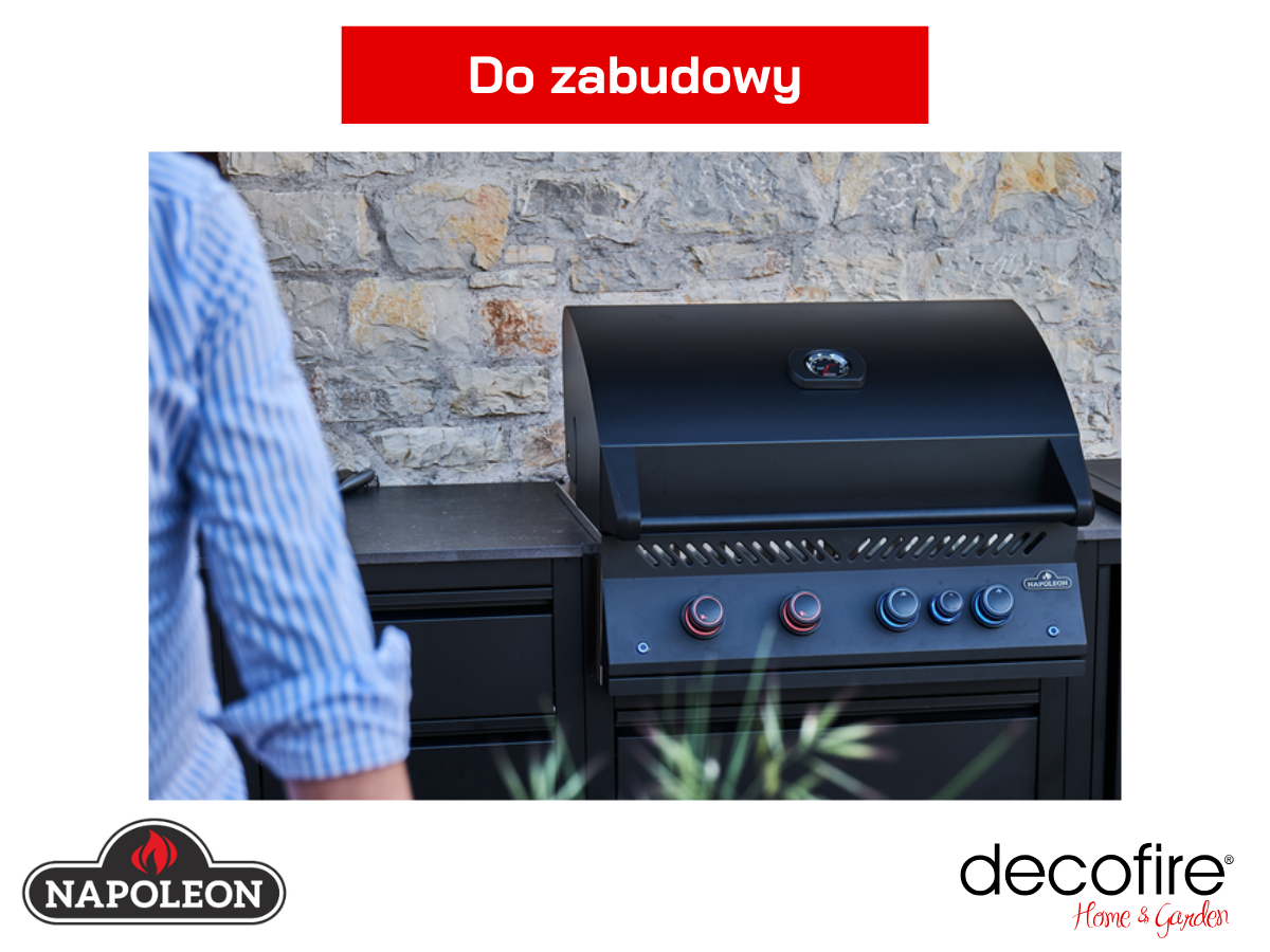 Grill gazowy do zabudowy
