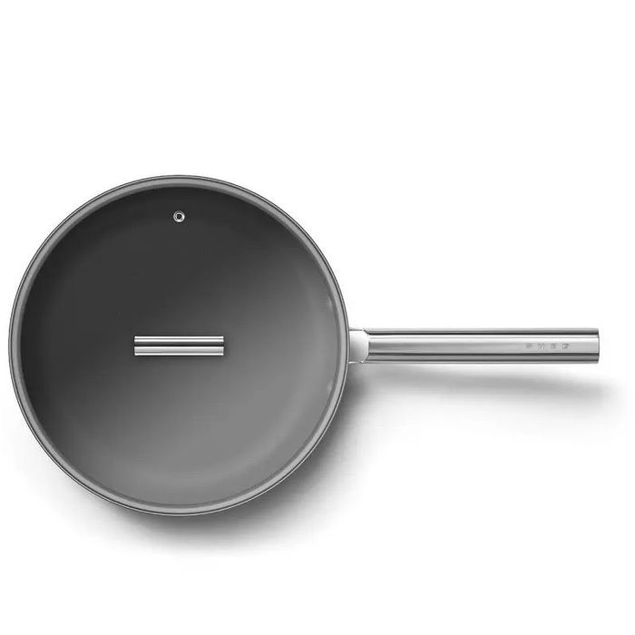 Patelnia 30 cm Czerwony Smeg (CKFF3001RDM)