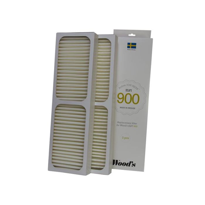 Wood's Zestaw filtrów Active Ion HEPA do oczyszczaczy powietrza ELFI 900, GRAN 900
