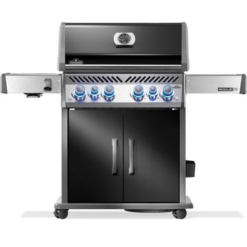 Grill gazowy Napoleon Rogue PRO-S 525 RSIB z palnikami bocznymi i tylnymi na podczerwień czarny (RPS525RSIBPK-2-PL)