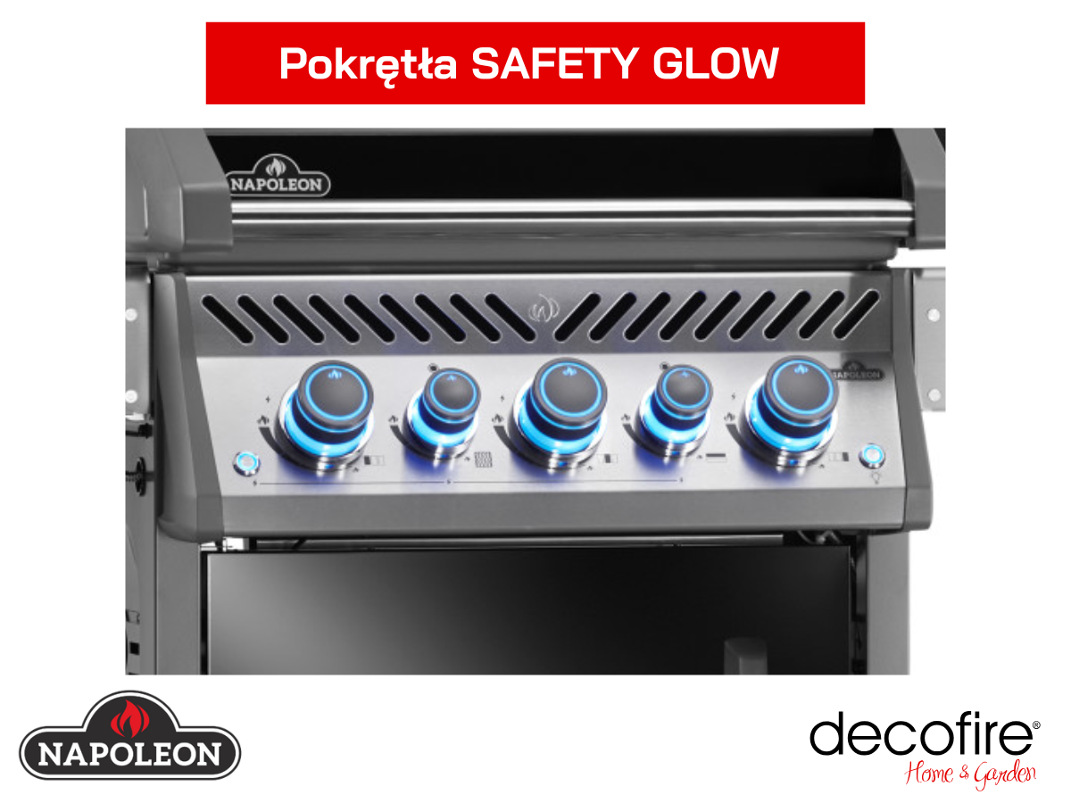 Pokrętła SafetyGlow™