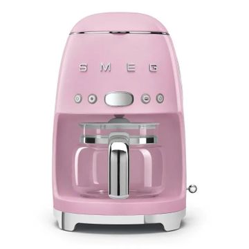 Ekspres przelewowy 50's style Pastelowy róż Smeg (DCF02PKEU)
