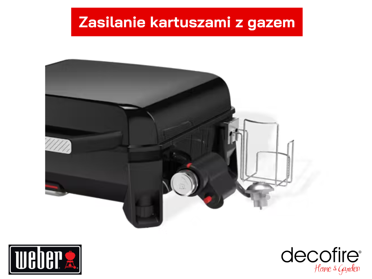 Zasilanie kartuszami z gazem