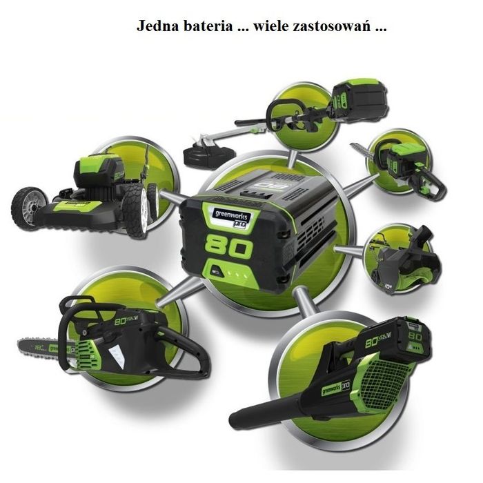 GreenWorks Akumulatorowa Pilarka łańcuchowa bezszczotkowa DigiPro 45 cm 80 V (2000507)