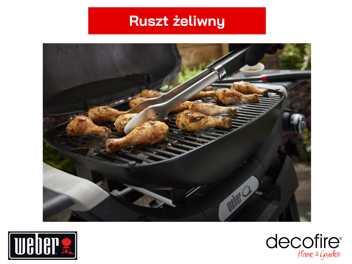 Ruszt żeliwny pokryty emalią porcelanową