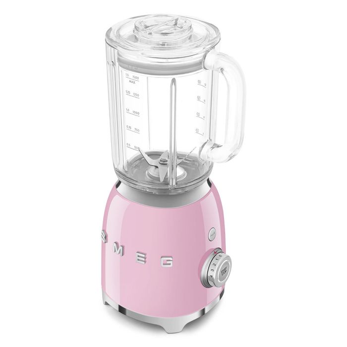 Blender kielichowy Smeg Pastelowy róż (BLF03PKEU)