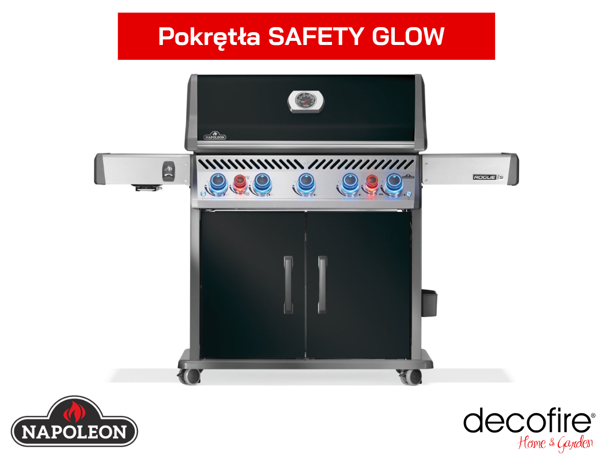 Podświetlane pokrętła Safety Glow