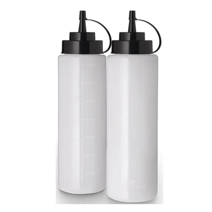Butelki do wyciskania 2 szt. 700 ml Napoleon (70059)