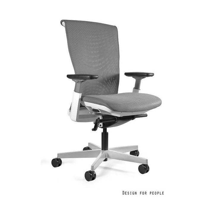 UNIQUE fotel biurowy Reya biały / szary ( 1228-W-RS02)