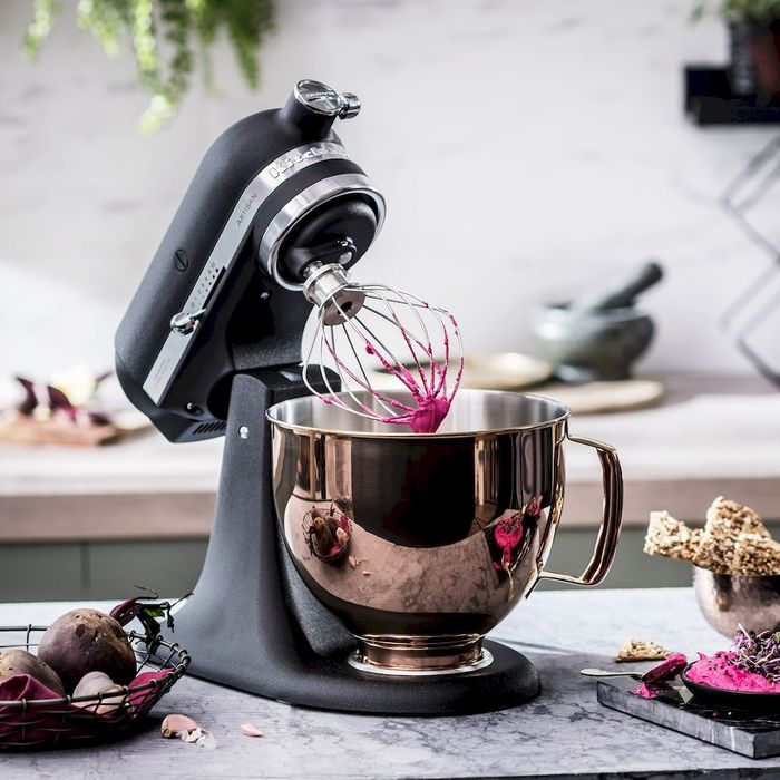 Ozdobna dzieża 4,8L lśniąca miedziana INOX Artisan 5 KitchenAid (5KSM5SSBRC)