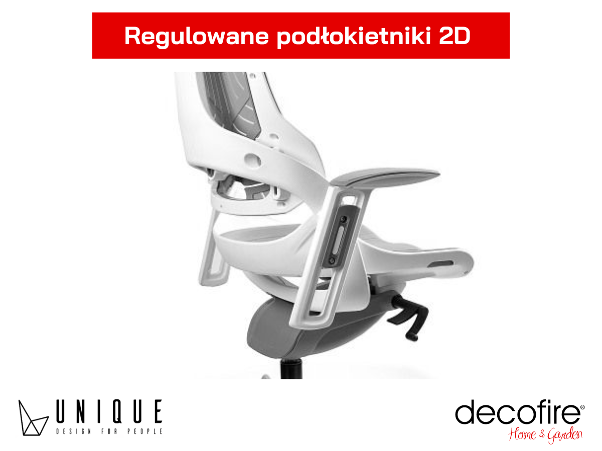 Regulowane podłokietniki 2D