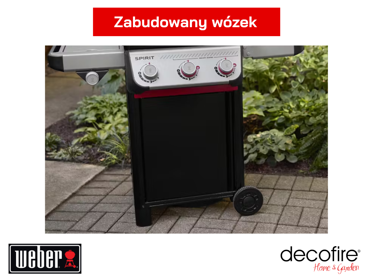 Zabudowany wózek z drzwiczkami