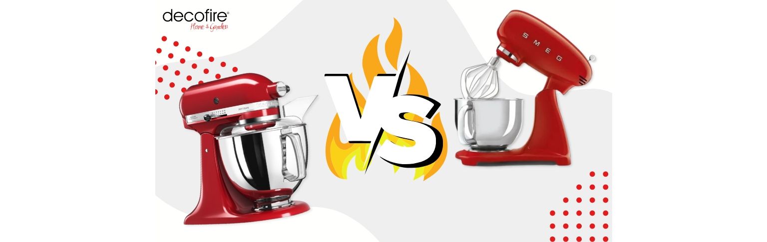 Robot planetarny – Smeg czy KitchenAid? PORÓWNANIE