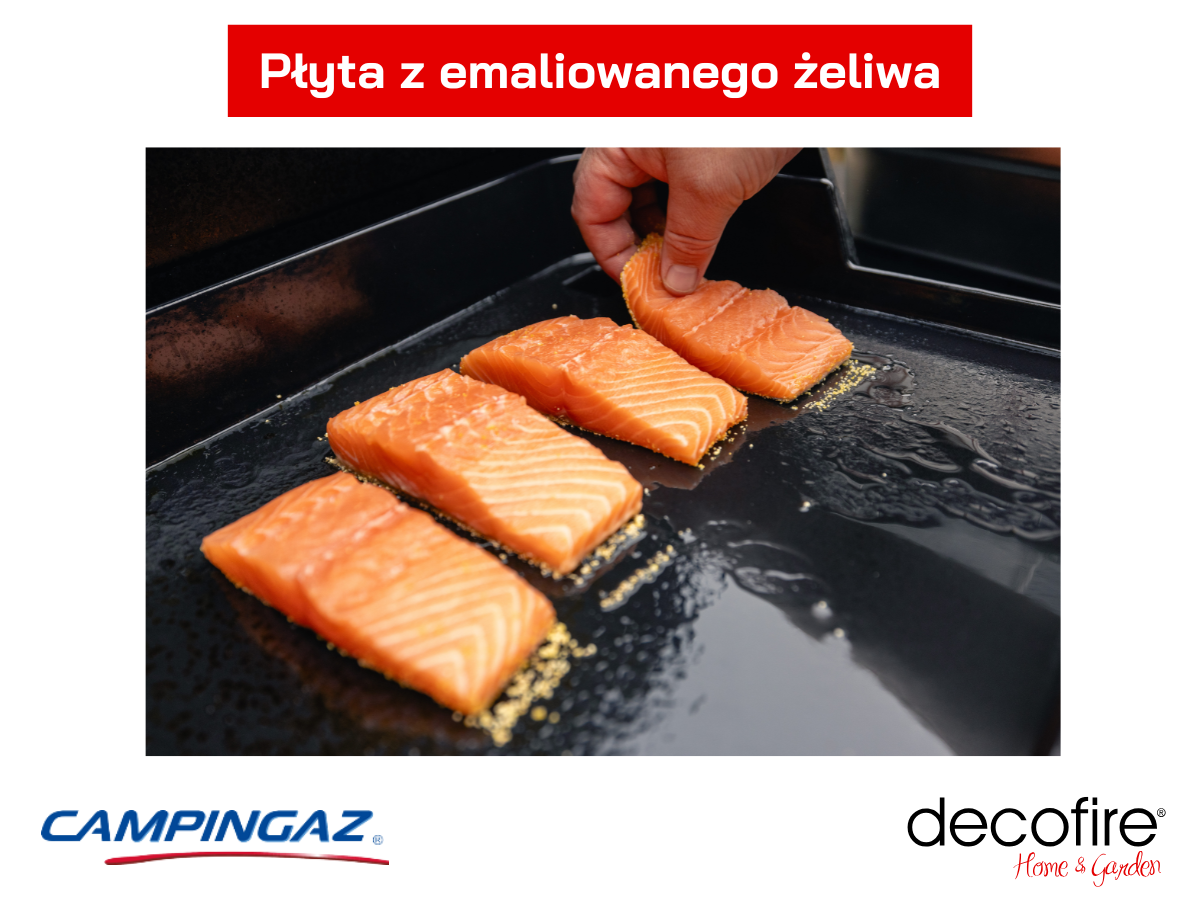 Płyta z emaliowanego żeliwa