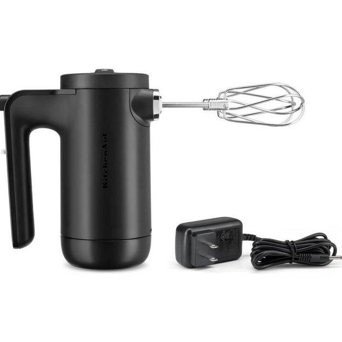 Mikser bezprzewodowy ręczny Matte Black KitchenAid (5KHMB732EBM)