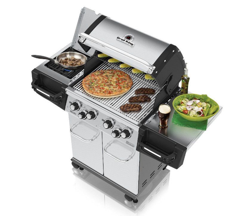 Grill gazowe ze stalowymi rusztami Broil King Regal S 490 Pro