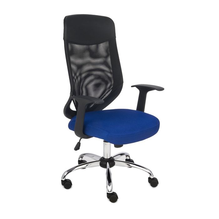 Grospol Fotel biurowy Optimal niebieski (mechanizm Tilt)