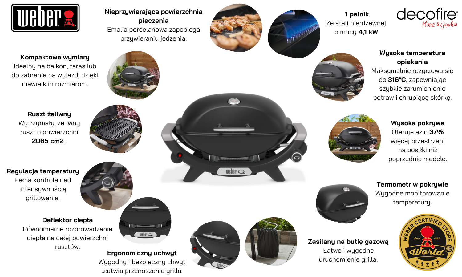 Grill gazowy Weber Q 2100N