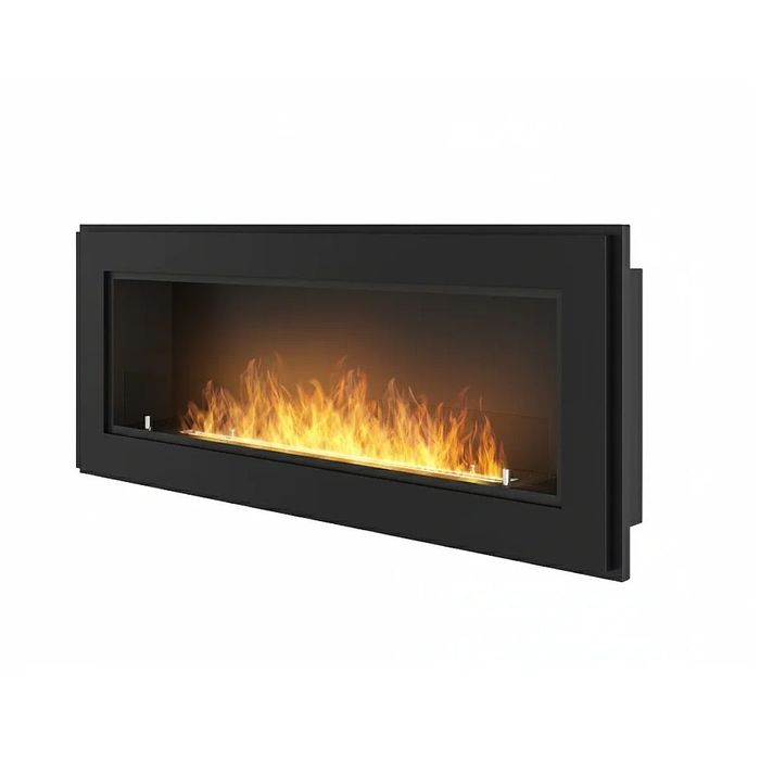 Biokominek Simple Fire FRAME 1200 czarny mat 1200x490 mm