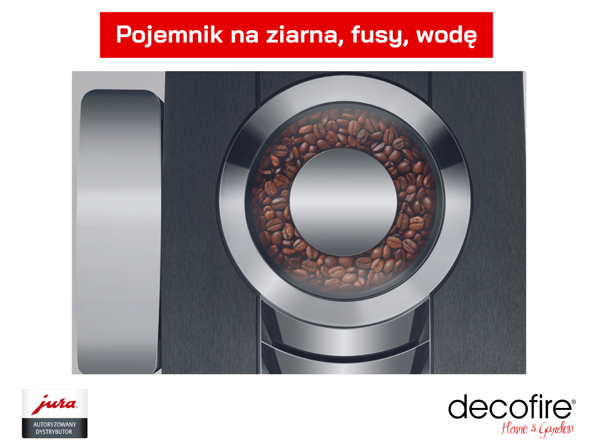Pojemnik na ziarna w ekspresie Jura Z10 Aluminium Black